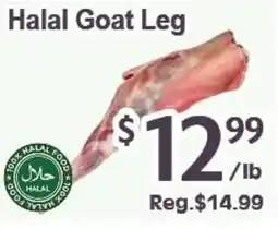 Blue Sky Supermarket Halal Goat Leg offer