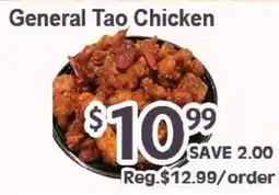Blue Sky Supermarket General Tao Chicken offer
