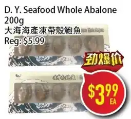 Full Fresh Supermarket D.Y. Seafood Whole Abalone offer