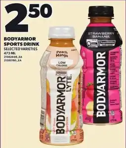Loblaws Bodyarmor sports drink offer