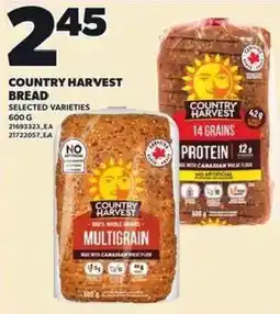 Loblaws Country Harvest bread offer