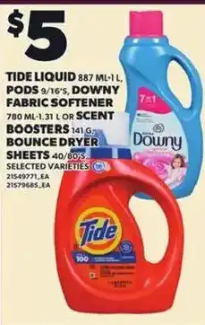 Loblaws Tide liquid fabric softener offer