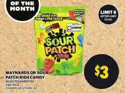 Loblaws Maynards or Sour Patch Kids candy offer