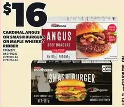 Loblaws Roadhouse angus beef burgers or smash burger offer