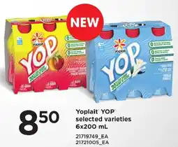 Loblaws Yoplait YOP selected varieties offer