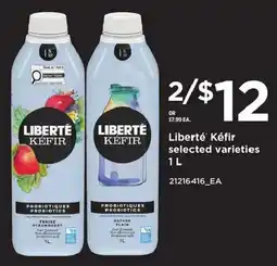 Loblaws Liberté Kéfir selected varieties offer