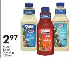 Sobeys Kraft Salad Dressing offer