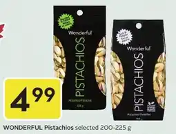 Sobeys Wonderful Pistachios offer