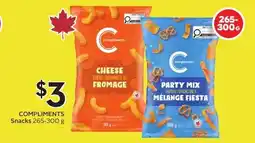 Sobeys Compliments snacks offer