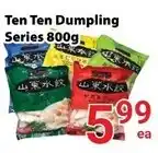 Nations Fresh Foods Ten Ten Dumpling Series offer