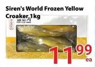 Nations Fresh Foods Siren's World Frozen Yellow Croaker offer