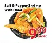 Nations Fresh Foods Salt & Pepper Shrimp With Head offer