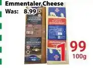 Nations Fresh Foods Emmentaler Cheese offer