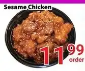 Nations Fresh Foods Sesame Chicken offer