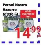 Nations Fresh Foods Peroni Nastro Azzurro offer