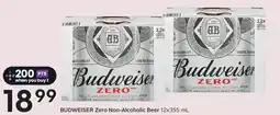 Sobeys Budweiser Zero Non-Alcoholic Beer offer