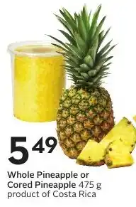 Sobeys Whole Pineapple or Cored Pineapple offer