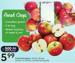 Sobeys Paula Red Apples offer