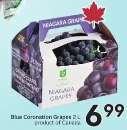 Sobeys Niagara grapes offer