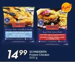 Sobeys Schneiders frozen chicken offer