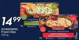 Sobeys Schneiders frozen dips offer
