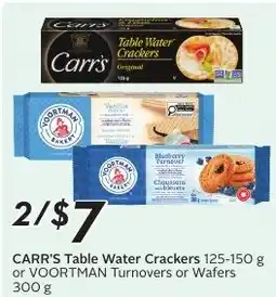 Sobeys Carr's Table Water Crackers offer