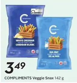Sobeys Compliments Veggie Snax offer