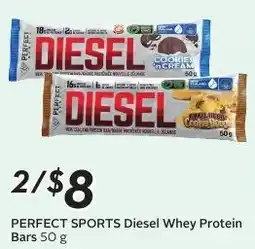 Sobeys Perfect Sports Diesel Whey Protein Bars offer