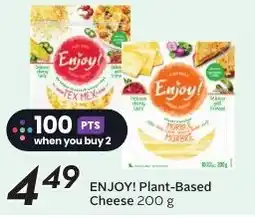 Sobeys Enjoy! Plant-Based Cheese offer