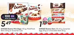 Sobeys Kinder bueno mini bags offer