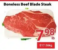 Nations Fresh Foods Boneless Beef Blade Steak offer