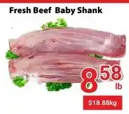 Nations Fresh Foods Fresh Beef Baby Shank offer