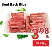 Nations Fresh Foods Beef Back Ribs offer