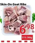 Nations Fresh Foods Skin-On Goat Ribs offer