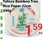 Nations Fresh Foods Tufoco Bamboo Tree Rice Paper offer
