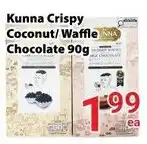 Nations Fresh Foods Kunna Crispy Coconut/Waffle Chocolate offer
