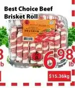 Nations Fresh Foods Best Choice Beef Brisket Roll offer