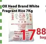 Nations Fresh Foods Ox head brand white fragrant rice offer