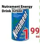 Nations Fresh Foods Nutrament Energy Drink offer