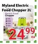 Nations Fresh Foods Myland Electric Food Chopper offer