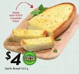 Sobeys Garlic Bread offer