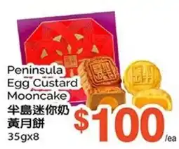 T&T Supermarket Peninsula Egg Custard Mooncake offer