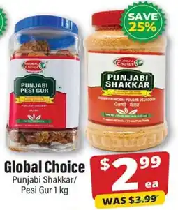 Iqbal Foods Global Choice Punjabi Shakkar/ Pesi Gur offer