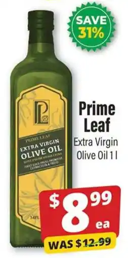 Iqbal Foods Prime Leaf extra virgin olive oil offer