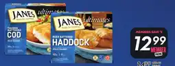 Sobeys Janes beer battered haddock offer