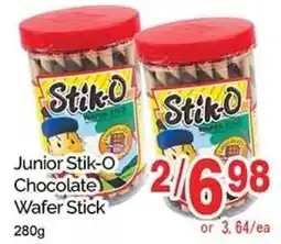 T&T Supermarket Stik-O Junior Chocolate Wafer Stick offer