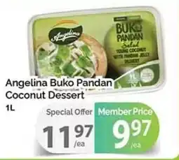 T&T Supermarket Angelina Buko Pandan Coconut Dessert offer
