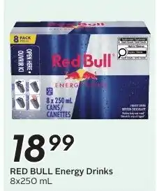 Sobeys Red Bull Energy Drinks offer