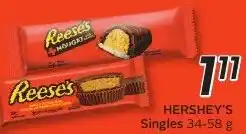 Sobeys Hershey's Singles offer