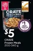 Sobeys Crave frozen meals offer